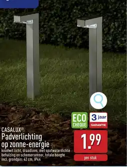 ALDI Casaluxⓡ Padverlichting op zonne-energie aanbieding