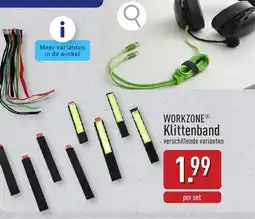 ALDI Workzone® klittenband aanbieding