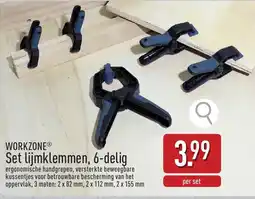 ALDI Workzone® Set lijmklemmen, 6-delig aanbieding