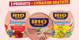 AD Delhaize Rio mare canned tuna and tuna salads aanbieding