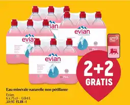 AD Delhaize Eau minérale naturelle non pétillante aanbieding