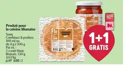 AD Delhaize Produit pour la cuisine libanaise aanbieding