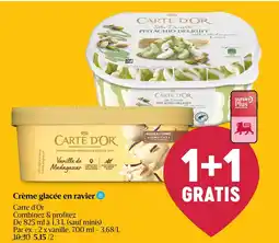 AD Delhaize Crème glacée en ravier aanbieding