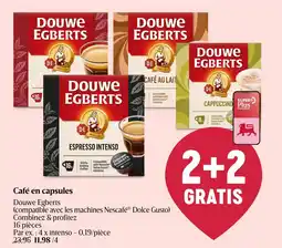 AD Delhaize Café en capsules aanbieding