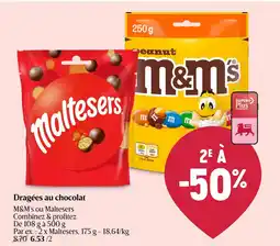 AD Delhaize Dragées au chocolat aanbieding