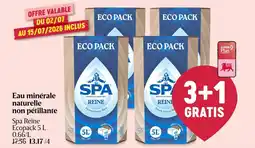 AD Delhaize Eau minérale naturelle non pétillante aanbieding