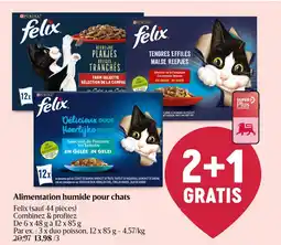 AD Delhaize Alimentation humide pour chats aanbieding