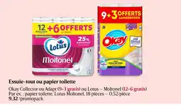 AD Delhaize Essuie-tout ou papier toilette aanbieding