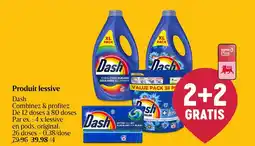 AD Delhaize Produit lessive aanbieding