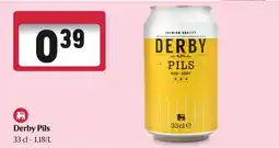 AD Delhaize Derby pils aanbieding
