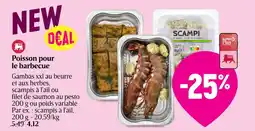 AD Delhaize Poisson pour le barbecue aanbieding
