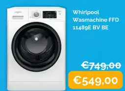 Krëfel Whirlpool wasmachine ffd 11489e bv be aanbieding