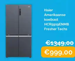 Krëfel Haier amerikaanse koelkast hcr5919enmb fresher techs aanbieding