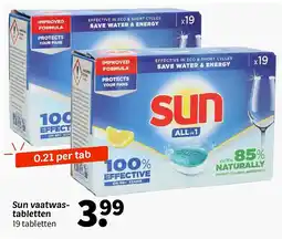 Wibra Sun vaatwastabletten aanbieding