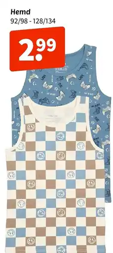 Wibra Hemd aanbieding