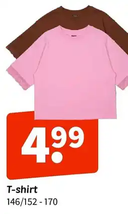 Wibra T-shirt aanbieding