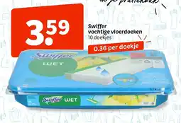 Wibra Swiffer vochtige vloerdoeken aanbieding