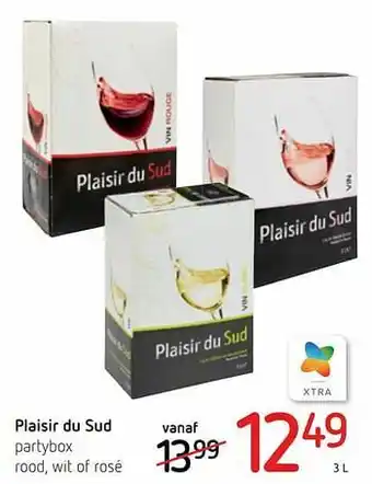 Plaisir du sud partybox rood wit of rosé