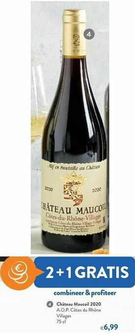 OKay Château maucoil 2020 a.o.p. côtes du rhône villages aanbieding