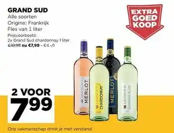Jumbo Grand sud chardonnay aanbieding