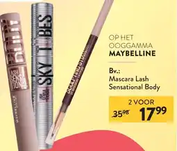 Di Maybelline aanbieding