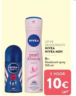 Di Nivea, Nivea Men aanbieding