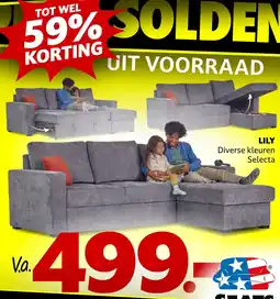 Seats and Sofas Lily aanbieding