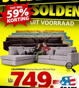 Seats and Sofas California aanbieding