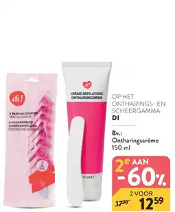 Di Di Ontharingscrème aanbieding