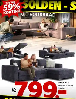 Seats and Sofas Alicante aanbieding