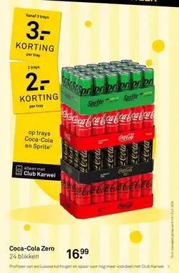 Karwei Coca-Cola Zero aanbieding