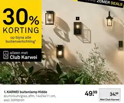 Karwei Karwei buitenlamp Hidde aanbieding