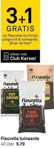 Karwei Fleurella tuinaarde aanbieding