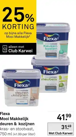 Karwei Flexa Mooi Makkelijk deuren & kozijen aanbieding