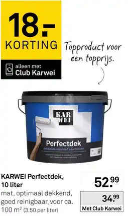 Karwei Karwei Perfectdek aanbieding