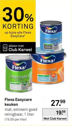 Karwei Flexa Easycare keuken aanbieding