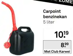 Karwei Castpoint benzinekan aanbieding
