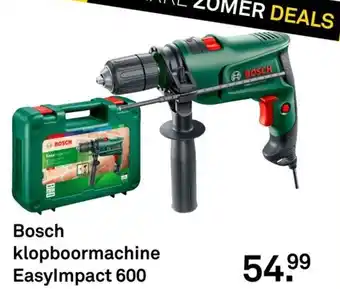 Karwei Bosch klopboormachine EasyImpact 600 aanbieding