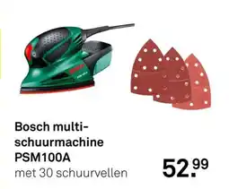 Karwei Bosch multi- schuurmachine PSM100A aanbieding