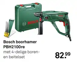 Karwei Bosch boorhamer PBH2100 aanbieding