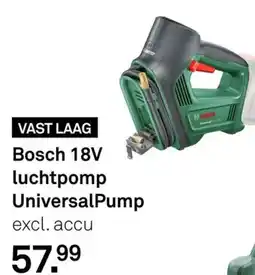 Karwei Bosch 18V luchtpomp Universal Pump aanbieding