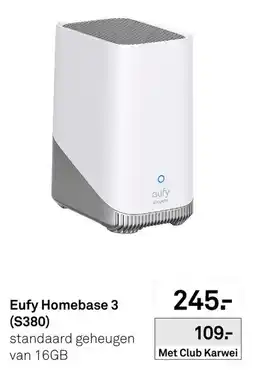 Karwei Eufy Homebase 3 (S380) aanbieding