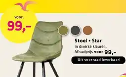 Sijben Stoel Star aanbieding