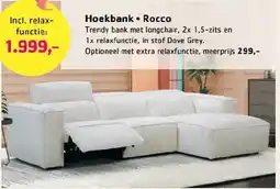 Sijben Hoekbank Rocco aanbieding