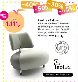 Sijben Leolux Pallone aanbieding