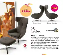 Sijben Leolux Caruzzo aanbieding