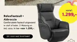 Sijben Relaxfauteuil Abbraccio aanbieding