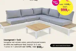 Sijben Loungeset Solé aanbieding