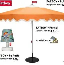 Sijben Fatboy pensol aanbieding