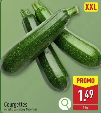 ALDI Courgettes aanbieding